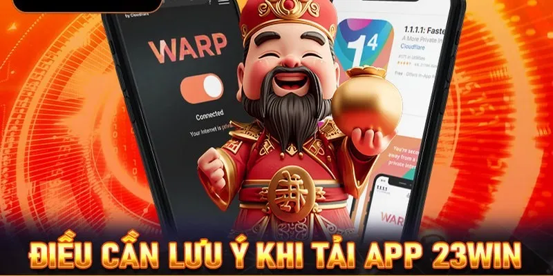 Những điều cần chú ý khi cài đặt app cá cược 23WIN
